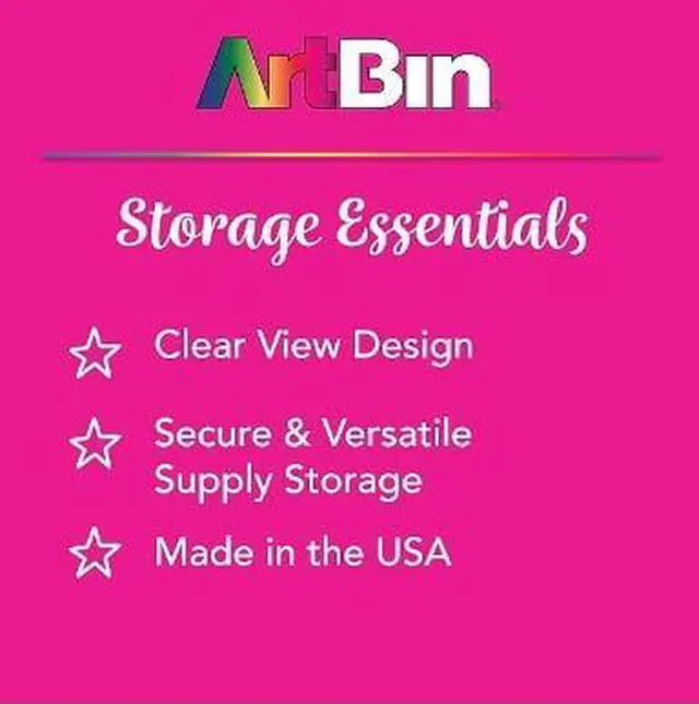 Alt view image 5 of 6 - Flambeau Essentials, 26912AE, Scrapbook Box, Craft and Hobby Storage Box, Clear, 12 inches, Plastic
