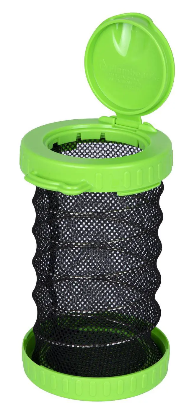 Alt view image 5 of 6 - Flambeau Outdoors, Cricket Storage Puck, Collapsible, 6057BC, 1 Piece, Live Bait Storage, Plastic
