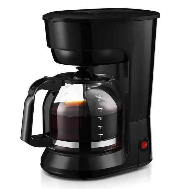 Alt view image 5 of 5 - Mainstays Black 12-Cup Drip Coffee Maker