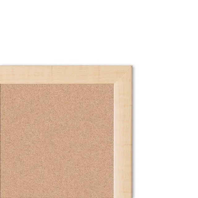 Alt view image 5 of 7 - U Brands Cork Bulletin Board with Natural Maple Wood-Style Frame, 17 x 23 inch