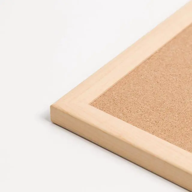Alt view image 6 of 7 - U Brands Cork Bulletin Board with Natural Maple Wood-Style Frame, 17 x 23 inch