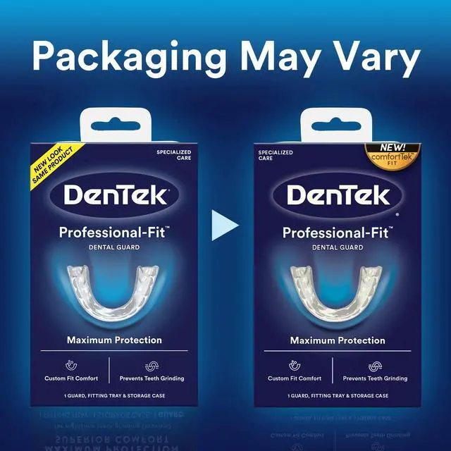 Alt view image 6 of 6 - DenTek Professional-Fit Dental Guard for Teeth Grinding, 1 Count