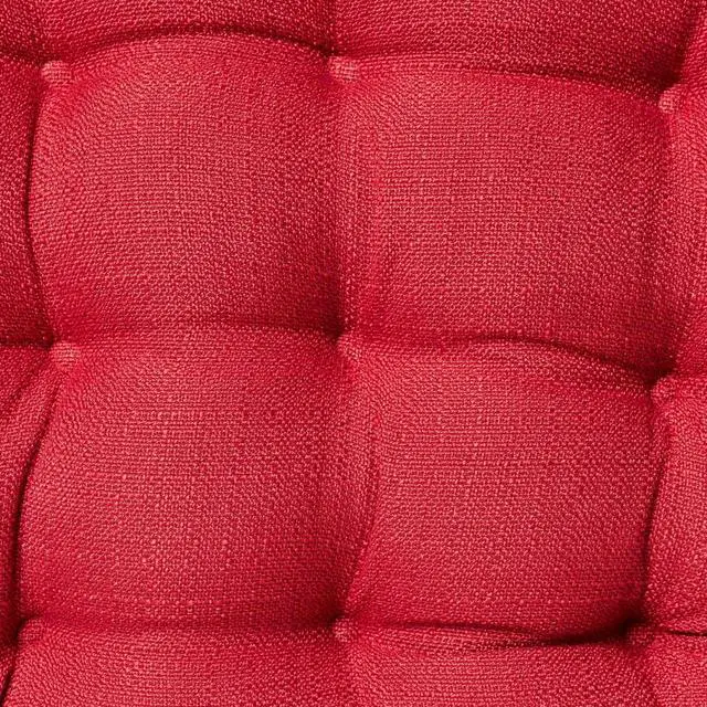 Alt view image 3 of 5 - Mainstays Textured Chair Seat Pad (Chair Cushion), Red Color, 1-Piece, 15.5" x 16"