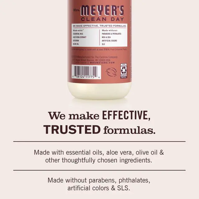 Alt view image 6 of 6 - Mrs. Meyers Clean Day Hand Soap, Fall Leaves Scent, 12.5 Fl Oz