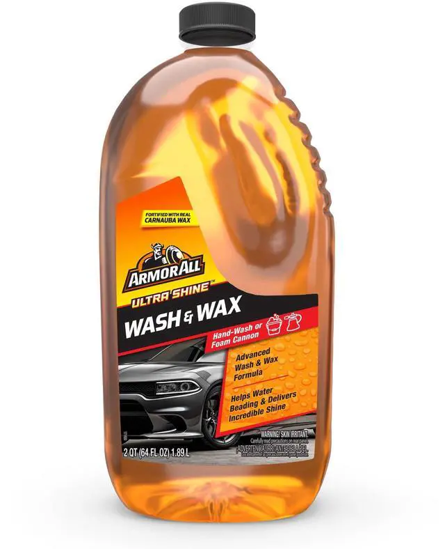Main image of Armor All Ultra Shine Car Wash and Wax, 64 fl oz Bottle