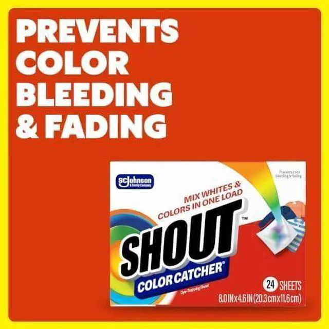 Alt view image 4 of 6 - Shout Color Catcher, Dye-Trapping Sheets, 24 Sheets