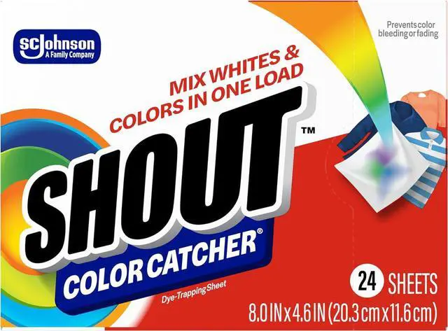 Main image of Shout Color Catcher, Dye-Trapping Sheets, 24 Sheets