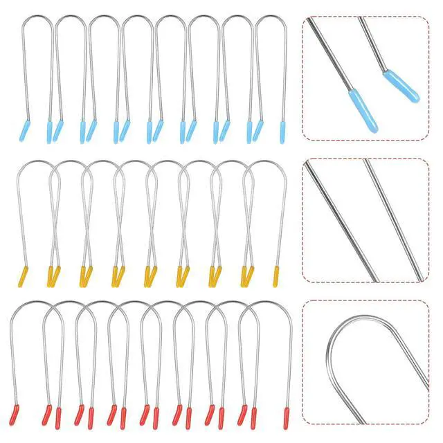 Alt view image 4 of 7 - Bewudy 24Pcs Hot Roller and Curler Clips Replacement Kit