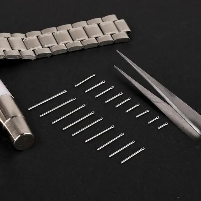 Alt view image 4 of 7 - Bewudy 360Pcs Watch Band Link Cotter Pin Assortment, Silver