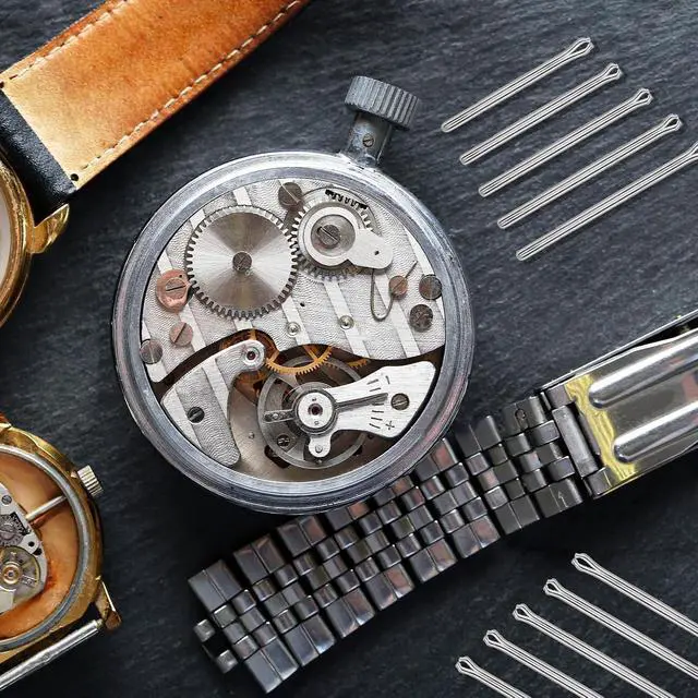 Alt view image 3 of 7 - Bewudy 360Pcs Watch Band Link Cotter Pin Assortment, Silver