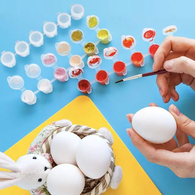 Alt view image 4 of 6 - 36 Empty Paint Cans with Lids, 5ml/0.75oz Clear Storage Paint Containers, Mini Paint Cups for Art Craft Projects, Kids Classroom School Art Festival