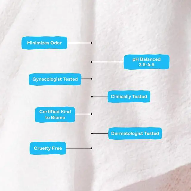 Alt view image 5 of 6 - The Honey Pot Company Sensitive pH Balanced Herbal Feminine Wipes, 30ct