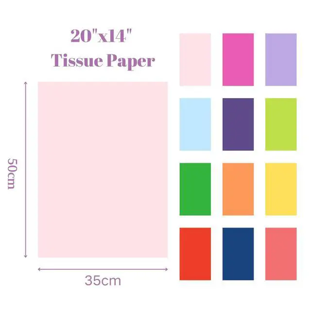 Alt view image 7 of 7 - Gift Wrapping Paper 12 Colors 60 Sheets for Crafts Gift Bags Party Holiday Decoration