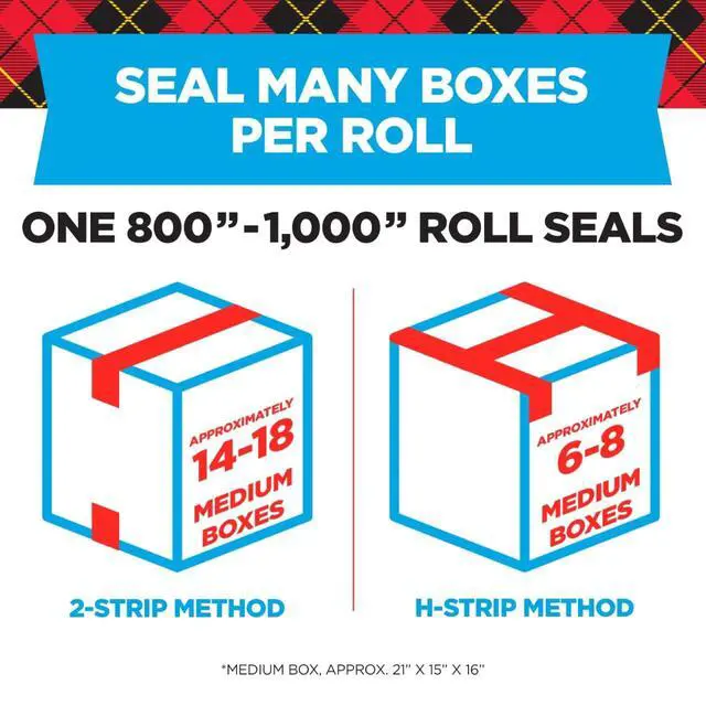 Alt view image 5 of 6 - Scotch Heavy Duty Shipping Tape, Clear, 4.78cm x 27.7yd