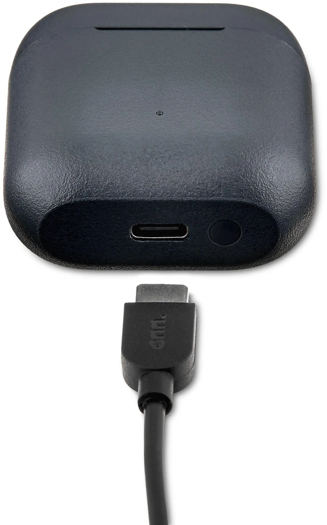 Alt view image 2 of 4 - Onn Noise-Canceling Bluetooth Earphones with Microphones, Gray