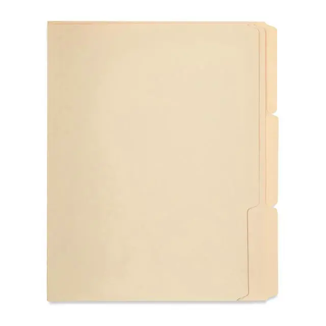 Alt view image 4 of 6 - Pen+Gear File Folders, Manila, Letter, 1/3 Cut, 150 Count