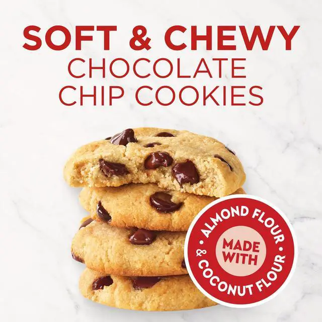 Alt view image 4 of 5 - Duncan Hines Keto-Friendly Chocolate Chip Cookie Mix, 8.8 oz.