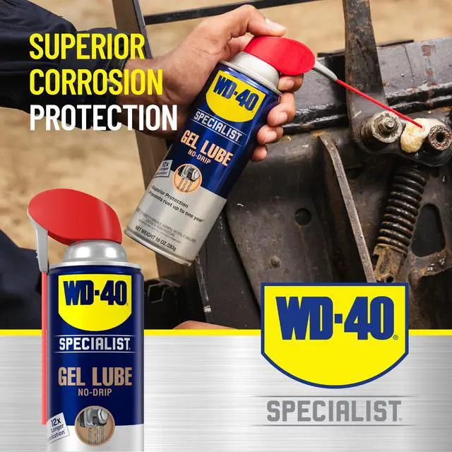 Alt view image 2 of 6 - WD-40 Specialist No-Drip Gel Lubricant 10 oz