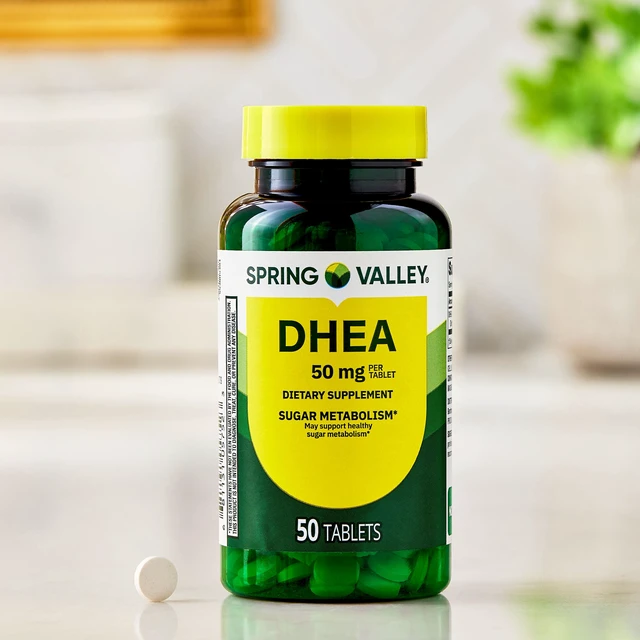 Alt view image 5 of 6 - Spring Valley DHEA 50mg Tablets, Dietary Supplement, 50 Count (2 Pack)