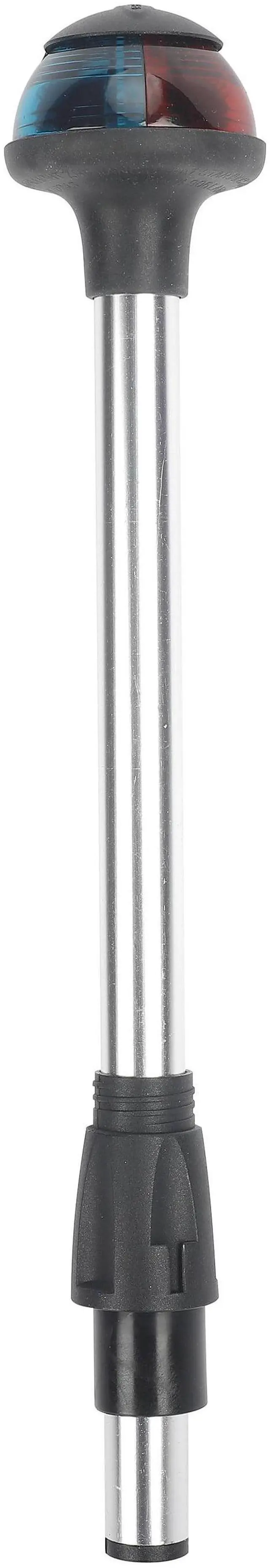 Main image of Ozark Trail 3 Pin Marine Red and Green Bi-Color Boat Pole Bow Light with Task Light