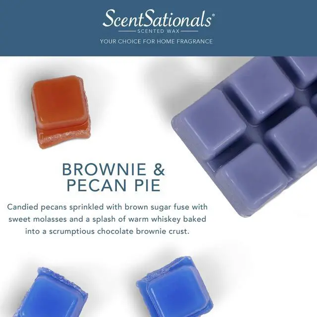 Alt view image 4 of 5 - Better Homes & Gardens Brownie Pecan Pie Scented Wax Melts, 2.5 oz, 3 Pack