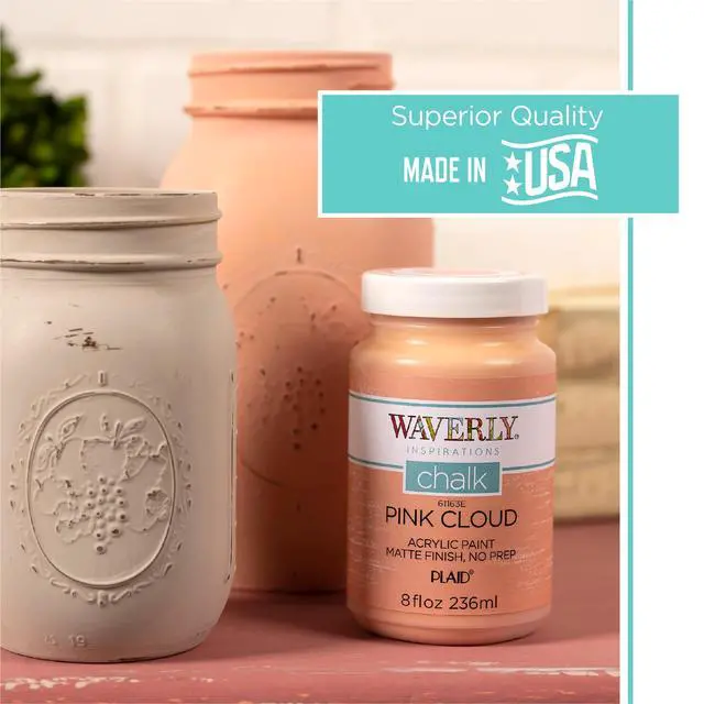 Alt view image 2 of 5 - Waverly Inspirations Ultra Matte Chalk Paint, Hazelnut, 8 fl oz