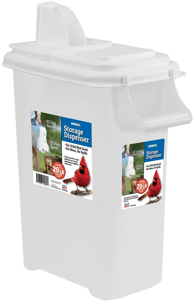 Main image of Buddeez 16 QT. Bird Seed Storage Dispenser