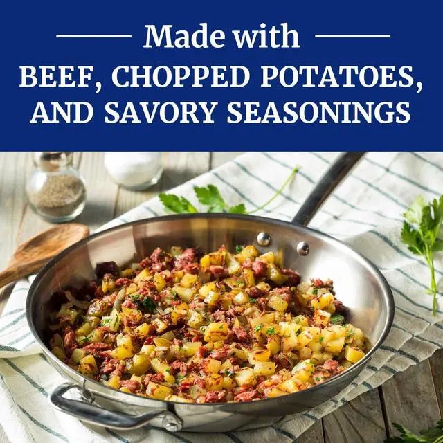 Alt view image 4 of 6 - Libby's Corned Beef Hash, 15 oz Cans, 37g Protein Per Serving, Canned Food, 2 Pack