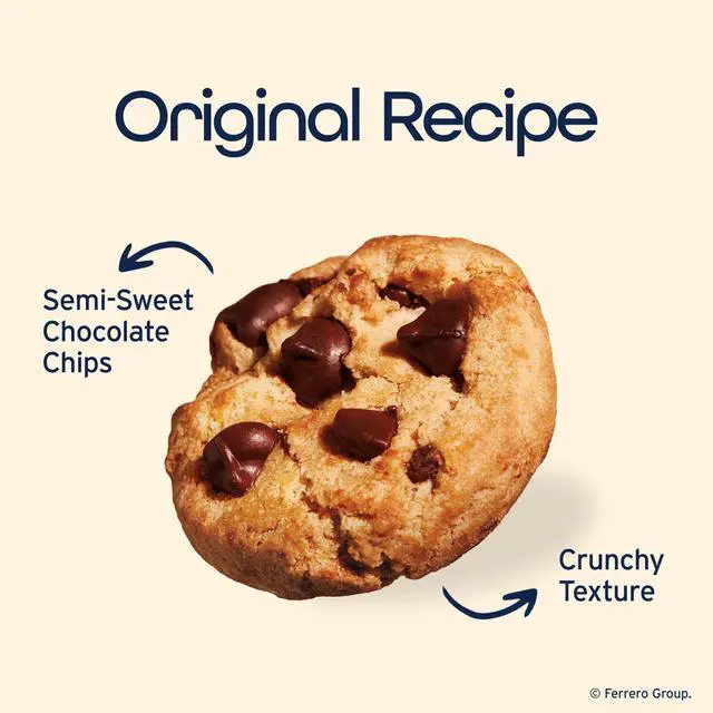 Alt view image 2 of 4 - Famous Amos Classic Chocolate Chip Cookies, Bite-Size Sweet Treats, 30 Pack Box of 1 oz Bags