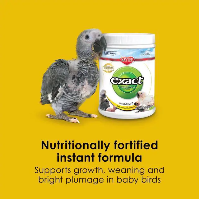 Alt view image 4 of 5 - Kaytee Exact Handfeeding Instant Formula Bird Food for Baby Birds, 18 ounces