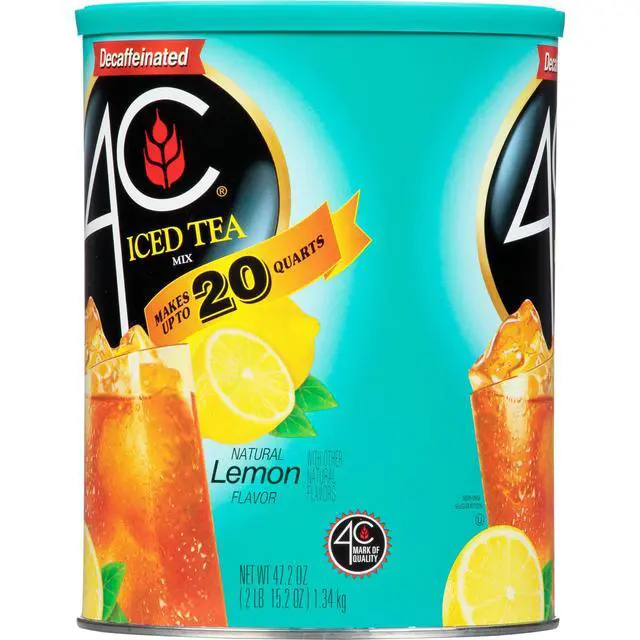 Alt view image 4 of 5 - 4C Decaf Lemon Iced Tea Mix, 47.2 oz, 1 Ct