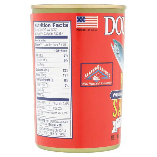 Alt view image 4 of 6 - Double "Q" Wild Caught Alaskan Canned Pink Salmon, 14.75 oz, 4 Pack