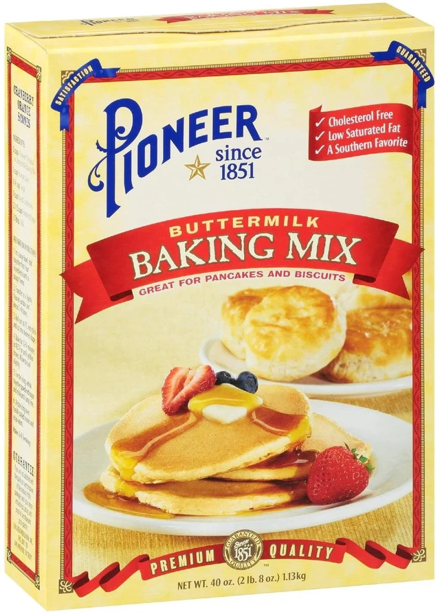 Alt view image 6 of 6 - Pioneer Brand Buttermilk Biscuit & Baking Mix, 40 oz (4 Pack)