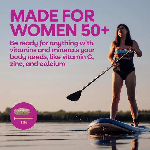 Alt view image 3 of 4 - Nature's Way Alive! Women's 50+ Complete Daily Multivitamin Tablets with B-Vitamins, 50 Count