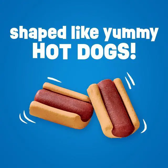 Alt view image 5 of 6 - Canine Carry Outs Hot Dog Minis Dog Treats, 22.5 oz Bag