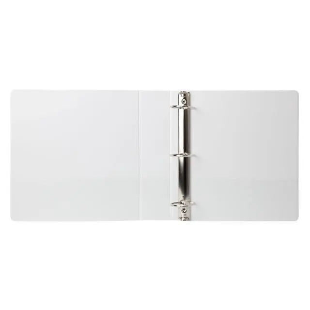 Alt view image 2 of 6 - Pen + Gear Durable View Binder, 3-Ring, 2 Inch Slant D-Ring, White, 6 Pack