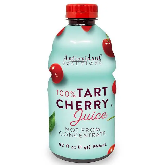 Alt view image 5 of 6 - Antioxidant Solutions Tart Cherry Juice, Not from Concentrate, 32 fl oz (6 Pack)