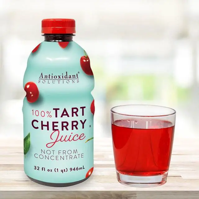 Alt view image 4 of 6 - Antioxidant Solutions Tart Cherry Juice, Not from Concentrate, 32 fl oz (6 Pack)