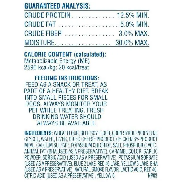 Alt view image 2 of 6 - Canine Carry Outs Burger Minis Dog Treats, Beef Flavor, 22.5oz Bag