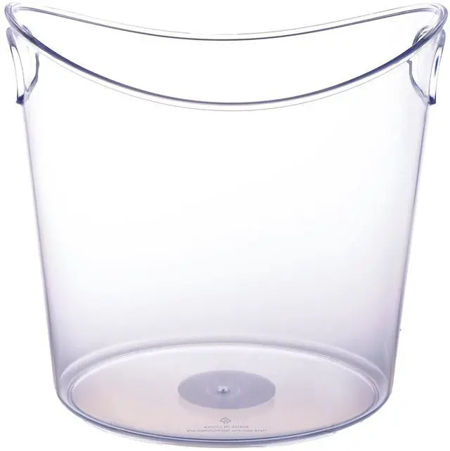 Main image of Way To Celebrate Clear Plastic Ice Bucket with Handles, 162 oz