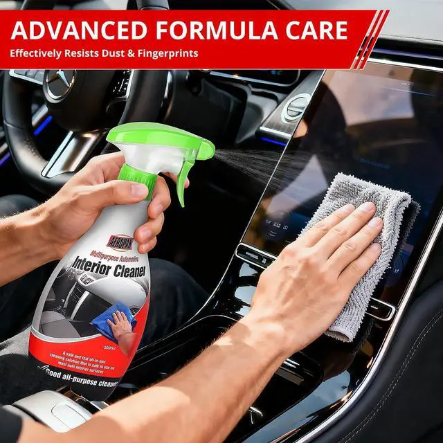 Alt view image 6 of 7 - Multipurpose Car Interior Cleaner Spray 500ml, All Surface