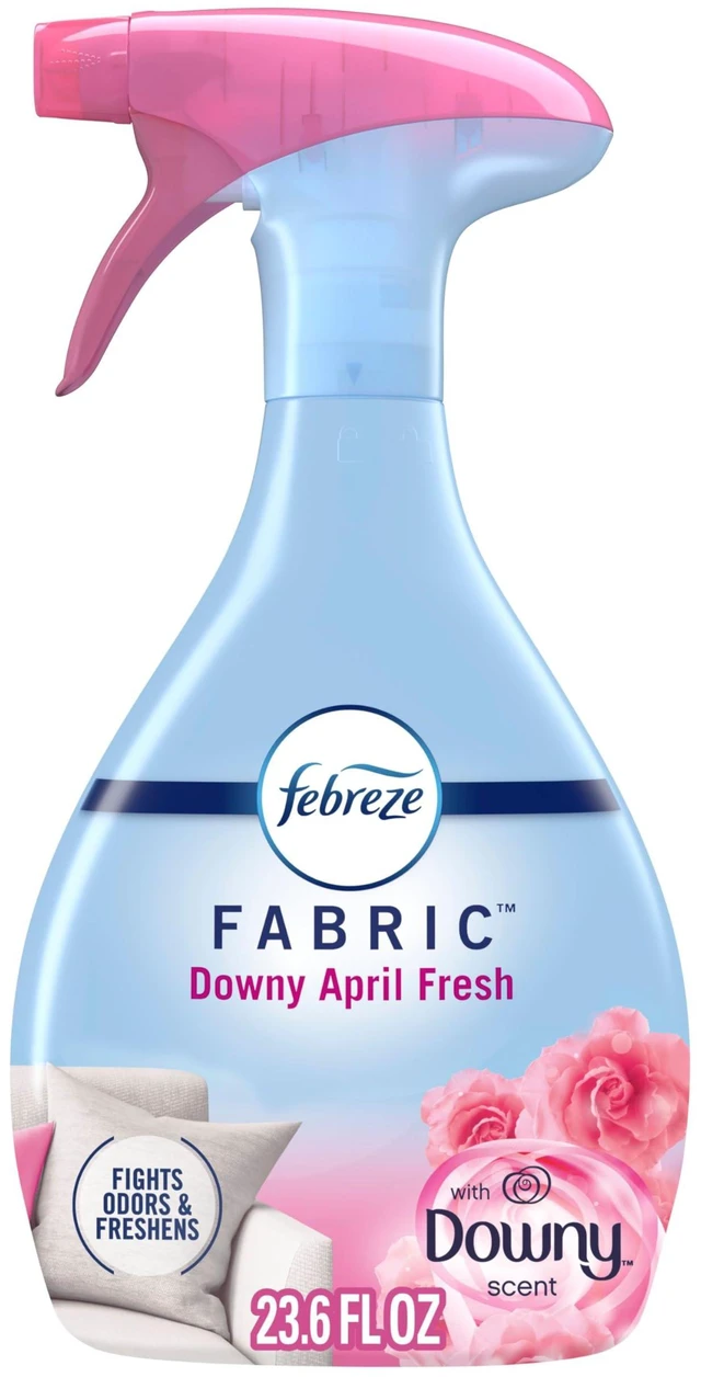 Main image of Febreze Fabric Spray Air Freshener, Downy April Fresh Scent, Odor-Fighting, Couch Cleaner, Linen Spray, Multi-Use, Sneaker Balls Alternative, 23.6 fl oz