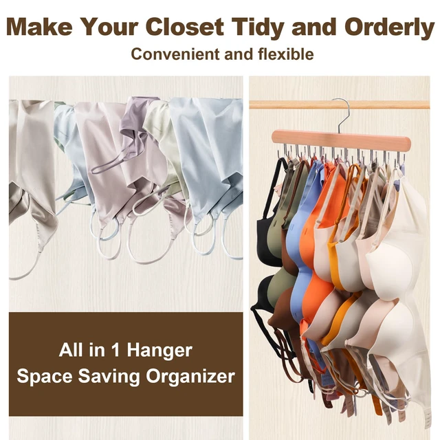 Alt view image 4 of 7 - 2 Pack Tank Top Hanger for Closet Organizer & Storage