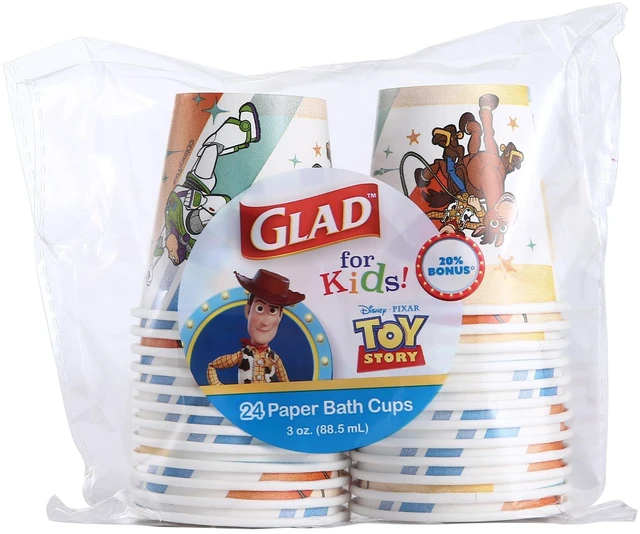 Main image of Glad for Kids Disney Pixar Toy Story Mini Paper Cups 3oz 24 Count