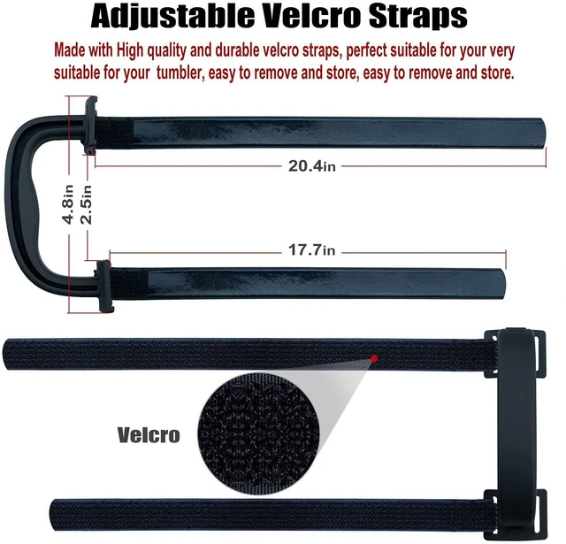 Alt view image 6 of 7 - Anti-Slip Adjustable Tumbler Handle Fits 20-40 Oz Cups of YETI, RTIC, Ozark Trail, Tervis, Corkcicle, Slm, Reduce Cold, Artic, Atlin, Bubba, SIC, Etc