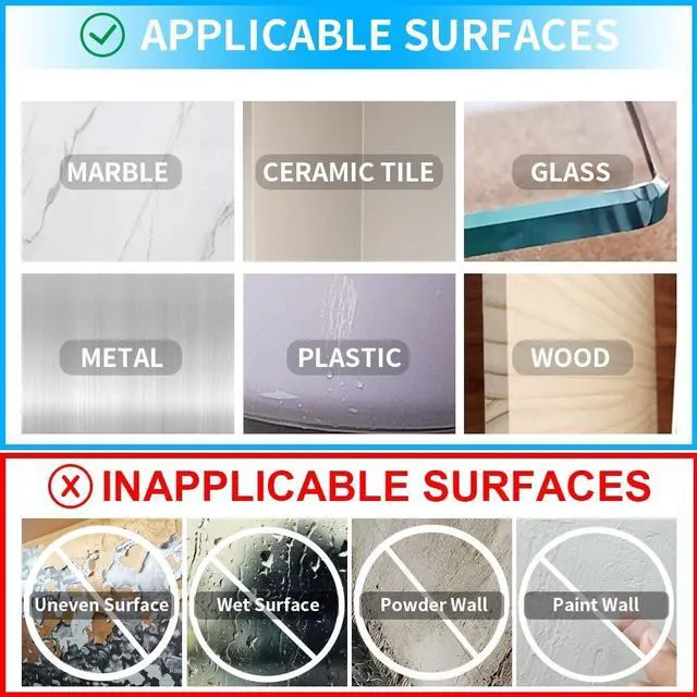 Alt view image 2 of 6 - 50PCS Double Sided Adhesive Pads, 1-3/8in x 1-3/8in x 0.52mm, Pre-Cut Square, Sticky Tack, for Mounting Walls Hanging