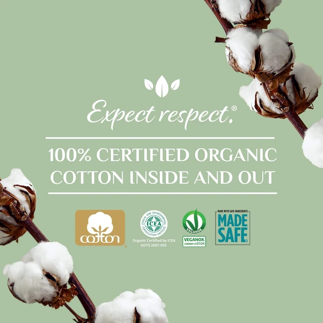 Alt view image 2 of 5 - Organyc 100% Organic Cotton Balls 100 Count for Sensitive Skin