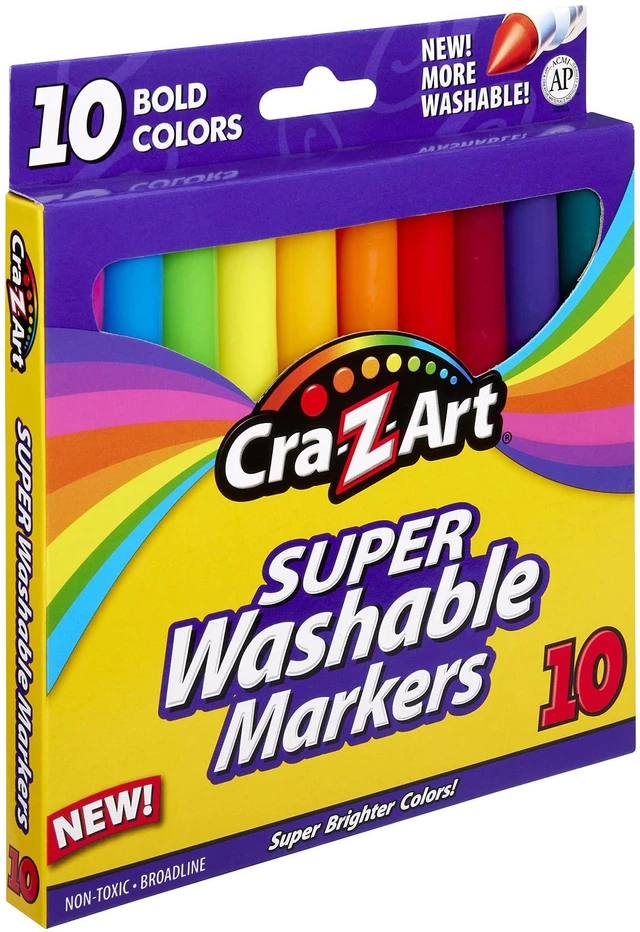 Alt view image 2 of 6 - Cra-Z-Art Bold Washable Markers, 10Count