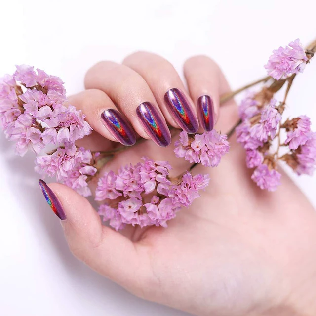 Alt view image 2 of 6 - Artdone Chrome Nail Art Powder 16 Jars 1g Each Gold Mirror Fimo