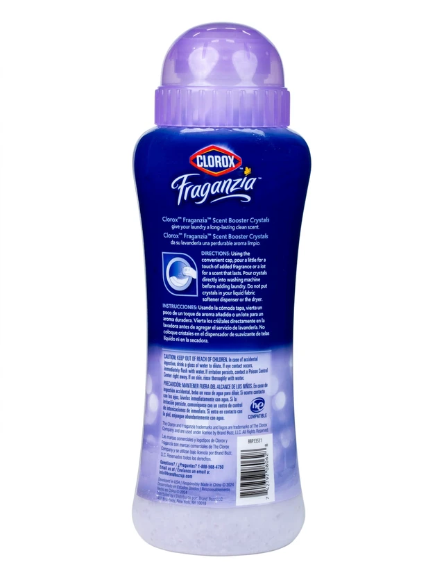 Alt view image 3 of 7 - Clorox Fraganzia Scent Booster Crystals Dreamy Jasmine 18 Oz 2 Pack
